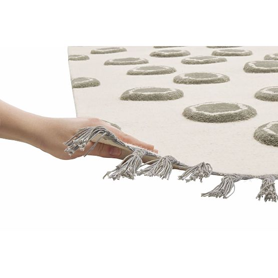 Childlike motorcyclepet Ring - cream-gray