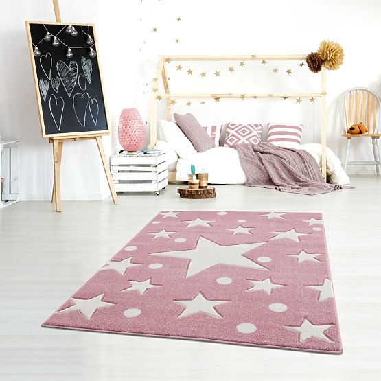 Childlike motorcyclepet Stars - pink-white