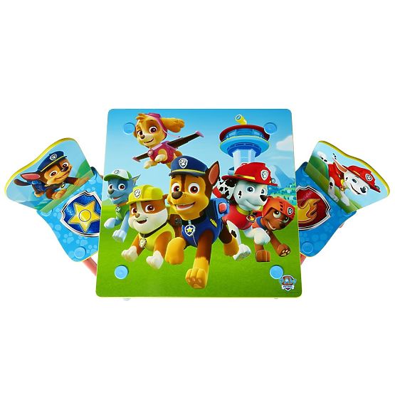 Childlike table with chairs Paw Patrol