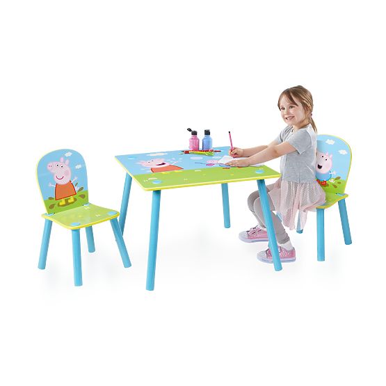 Children's Table with Chairs Peppa Pig