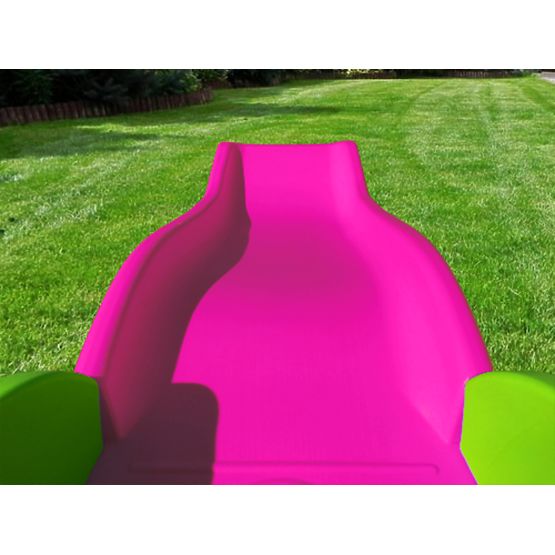 Children garden house with slide