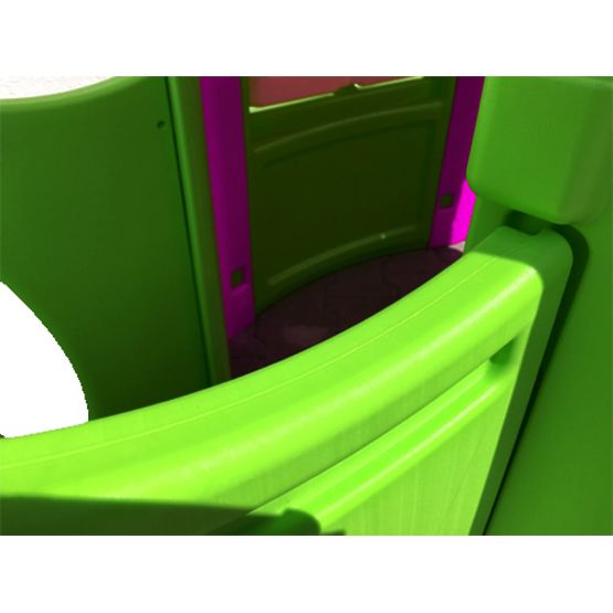 Children garden house with slide