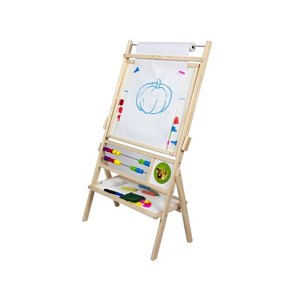 Children's magnetic board natural