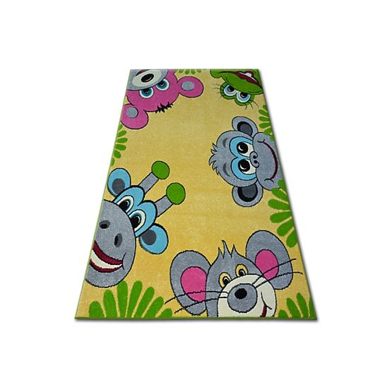 Children motorcyclepet FUNKY TOP TIG yellow