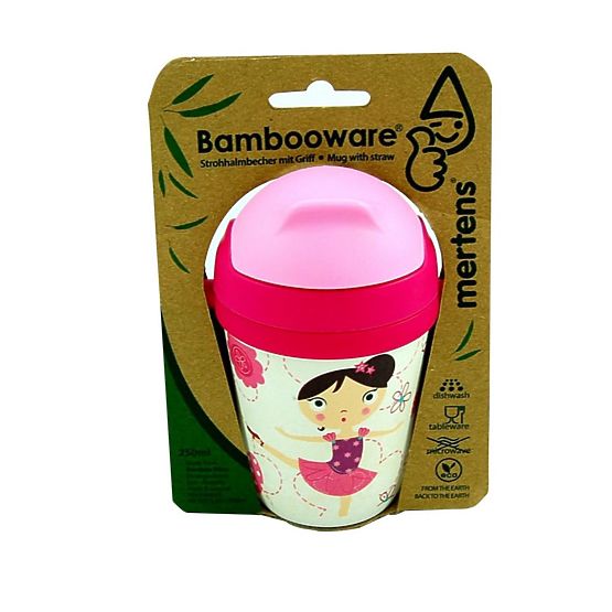 Children mug with straw Danseuse