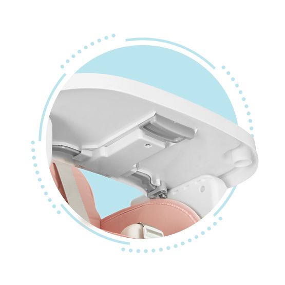 Children's 3-in-1 Folding High Chair ECOTOYS