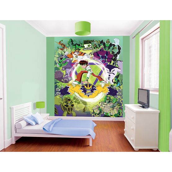 Children's 8-Panel Wall Mural - Ben 10 Omniverse
