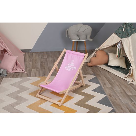 Little princess beach chair - pink