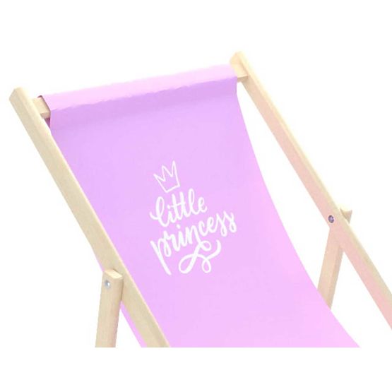 Little princess beach chair - pink