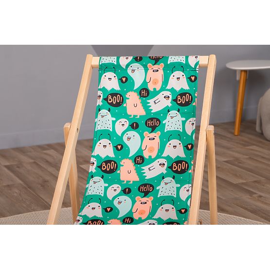 Children's beach chair Monsters and ghosts