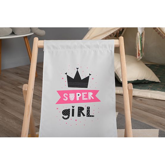 Super Beach children's beach chair - gray