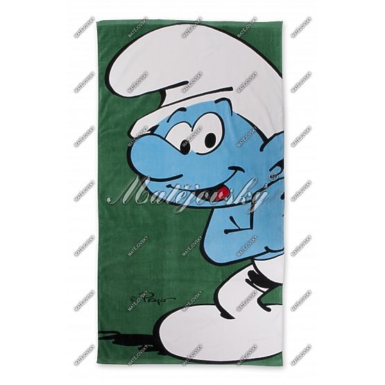 Children's Beach Towel - Smurf