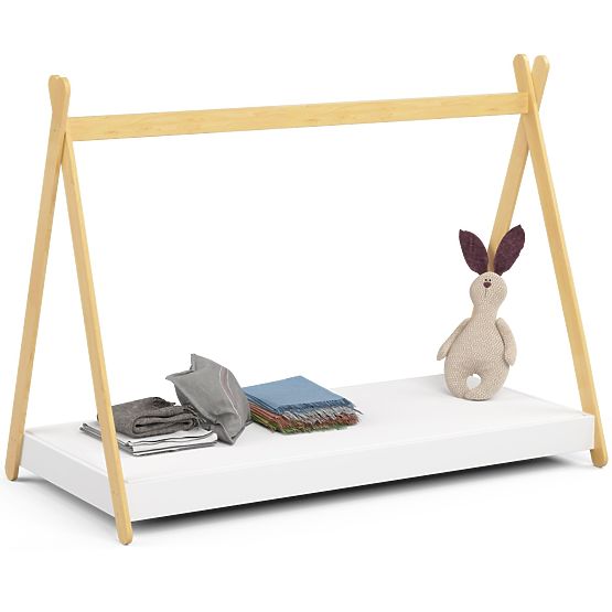 Children's Bed 180x80 GEM with Mattress White