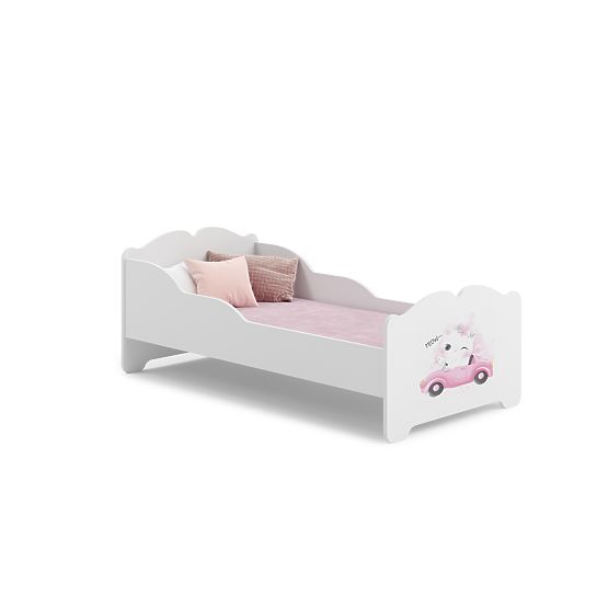 Children's Bed ANNA with Mattress 140x70 Cat