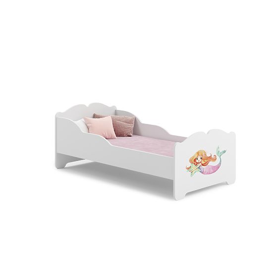 Children's Bed ANNA with Mattress 160x80 Mermaid