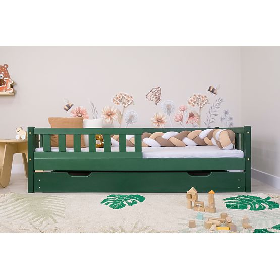 Children's Bed Ourbaby Meadow Plus - Green