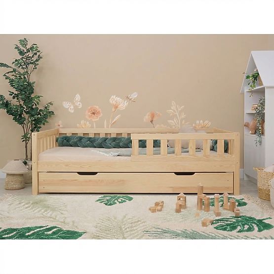 Children's Bed Montessori Ourbaby Meadow Plus - Natural