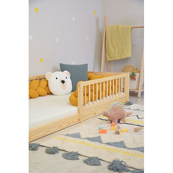 Children's Bed Montessori Woodie Plus - Natural