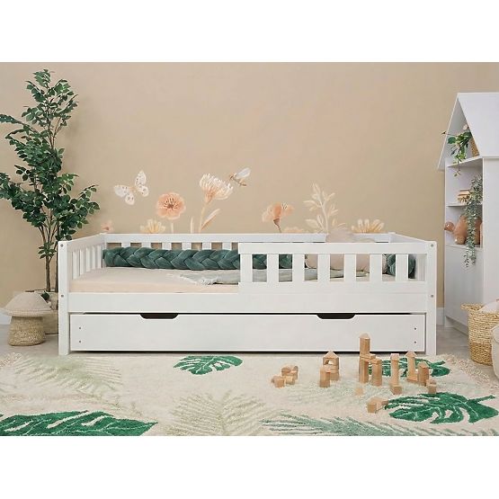 Children's Bed Ourbaby Meadow Plus - White