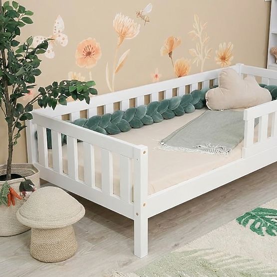 Children's Bed Ourbaby Meadow Plus - White