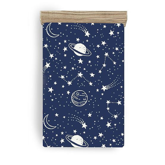 Children's bed sheet Space II