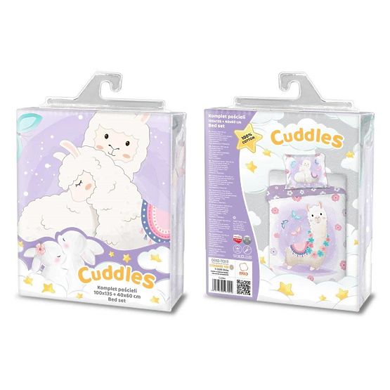 Children's bedding 135x100 cm + 60x40 cm Lama