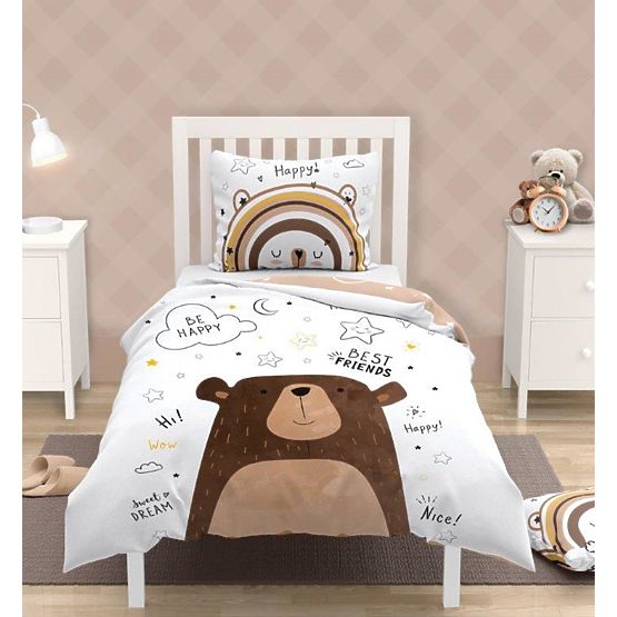 Children's bedding 140x200 cm + 70x90 cm Teddy bear