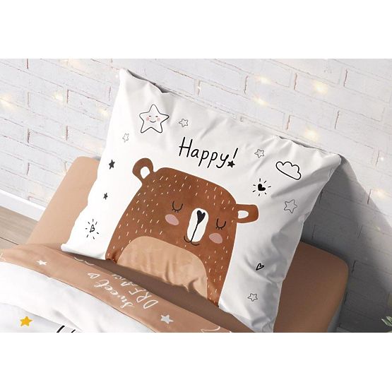 Children's bedding 140x200 cm + 70x90 cm Teddy bear