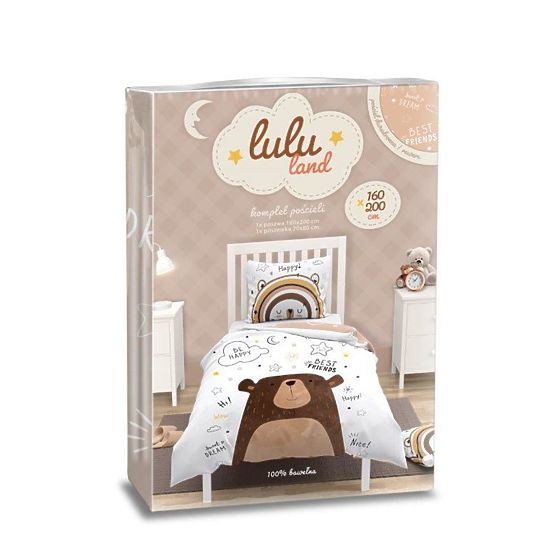 Children's bedding 140x200 cm + 70x90 cm Teddy bear