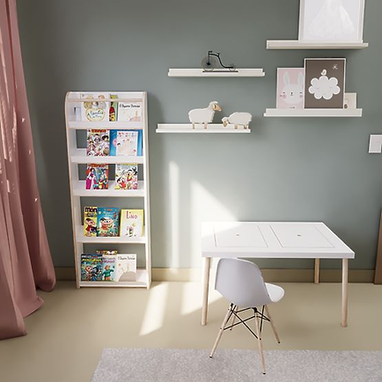 Children's Bookshelf 134 x 49 cm - Book Rack