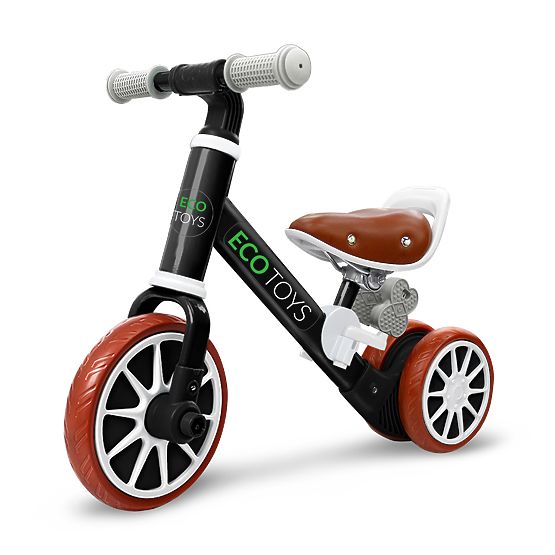 Children's bouncer Rider 2in1 - black