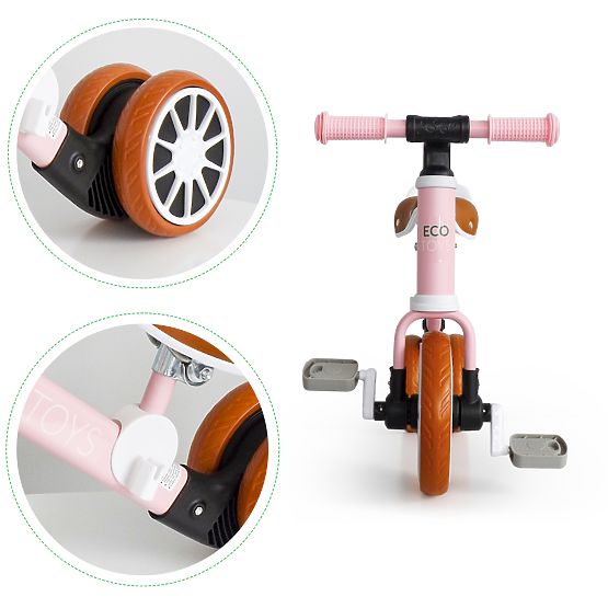 Children's bouncer Sky 2in1 - pink
