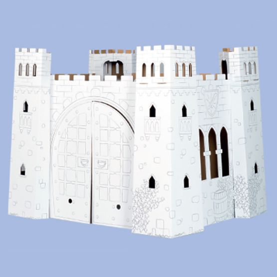 Children's cardboard castle Mystery