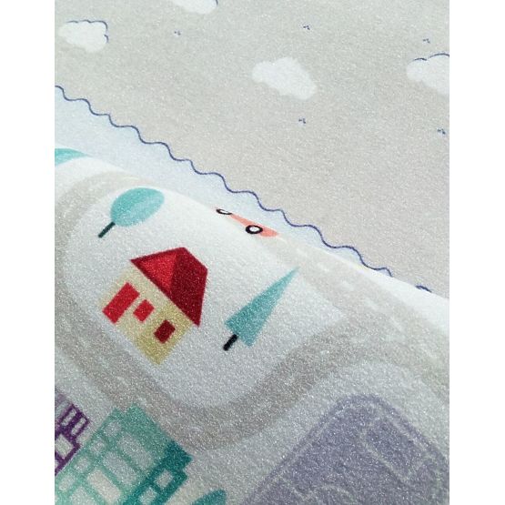 Children's rug We love mountains