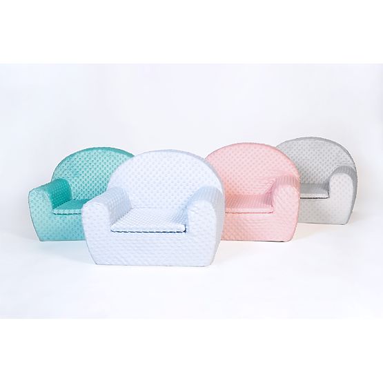 Children's Armchair Minky - Mint