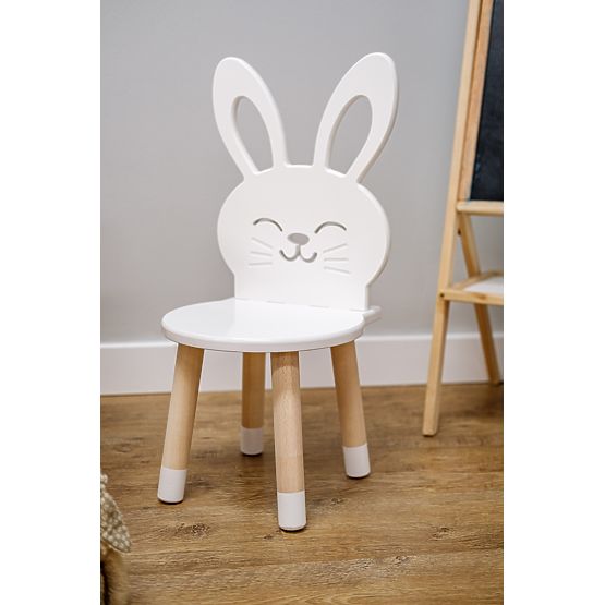 Children's chair - Rabbit - white
