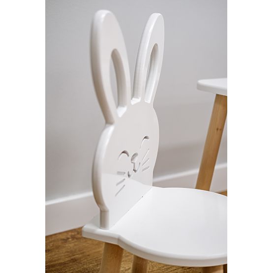 Children's chair - Rabbit - white
