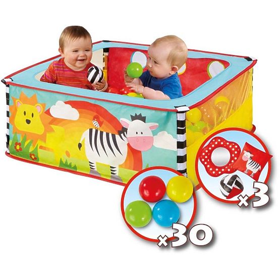 Children's cloth pool with balloons