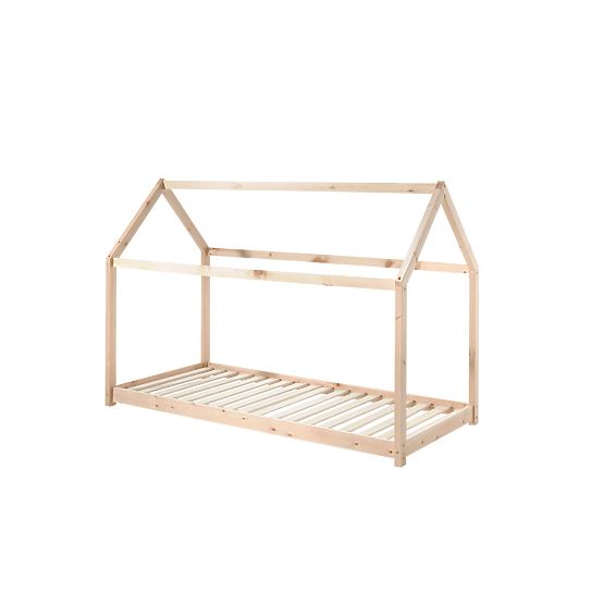 Children's House Bed Cabane - Natural