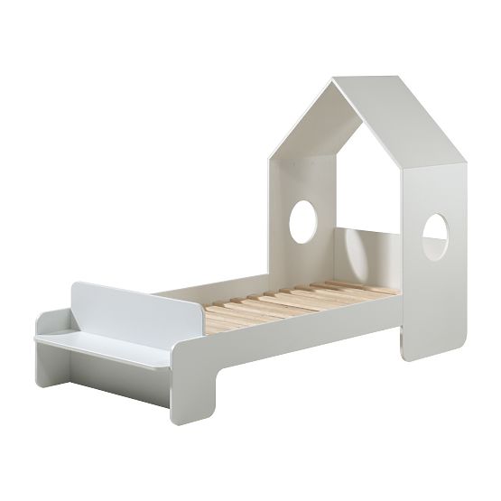 Children's House Bed Casami - White