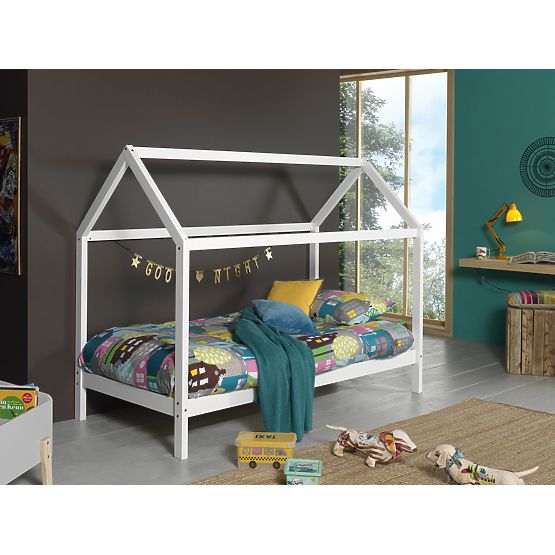 Storage Space for Dallas Hip House Bed - White