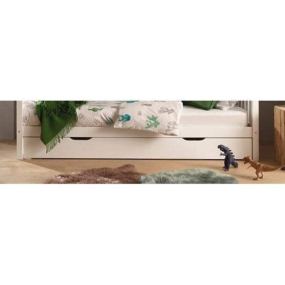 Storage Space for Dallas Hip House Bed - White