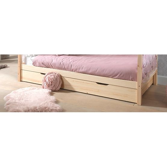 Children's House Bed Dallas - Natural
