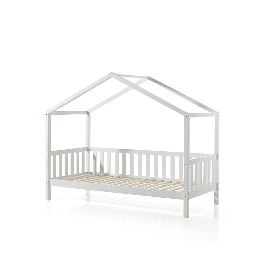 Children's House Bed Dallas - White