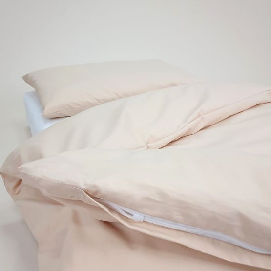 Children's Cotton Bedding 100x135 cm - Beige