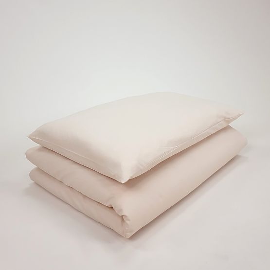 Children's Cotton Bedding 100x135 cm - Beige