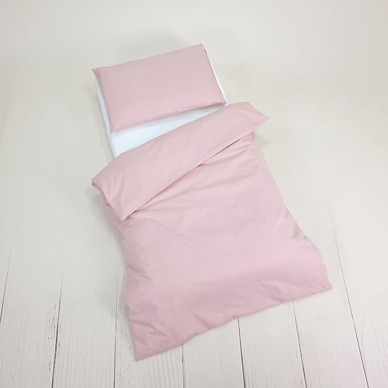 Children's Cotton Bedding 100x135 cm - Pink