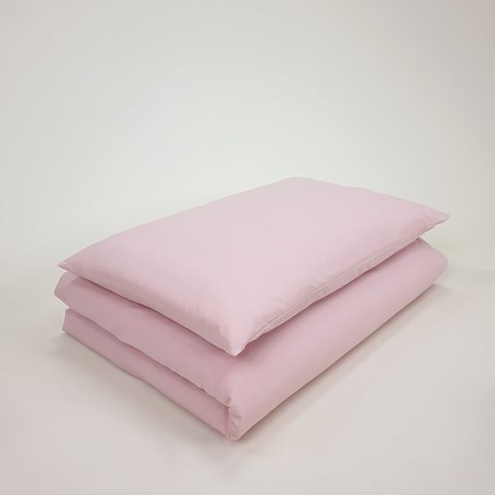 Children's Cotton Bedding 100x135 cm - Pink