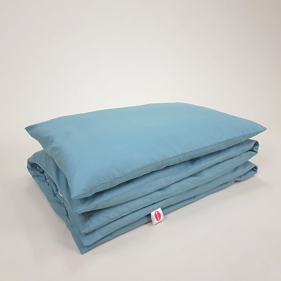 Children's Cotton Bedding 120x90 cm – Green