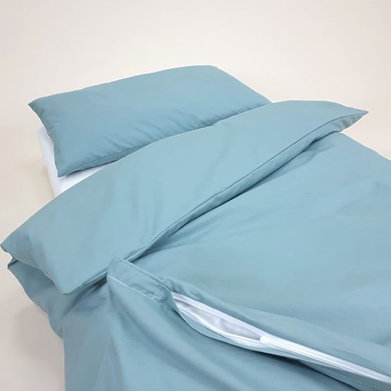 Children's Cotton Bedding 120x90 cm – Green